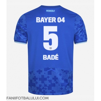 Bayer Leverkusen Loic Bade #5 Tricou Fotbal Replică 2025-26 Barbati Treilea